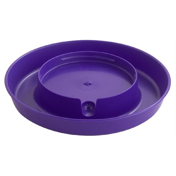Little Giant Poultry Waterer Base Purple 1 gal