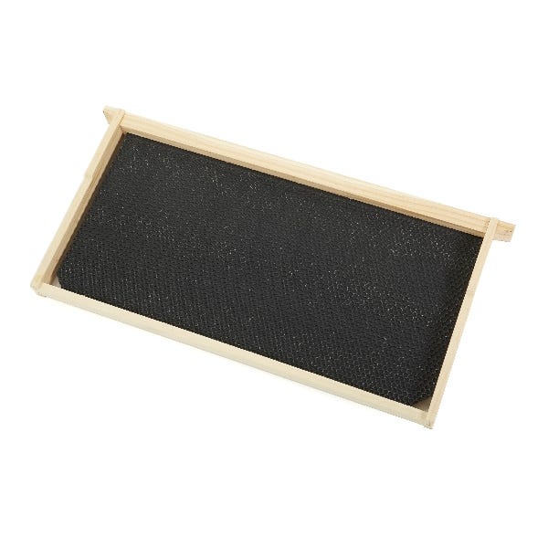 Little Giant Bee Hive Frame, Deep, Pine, Black