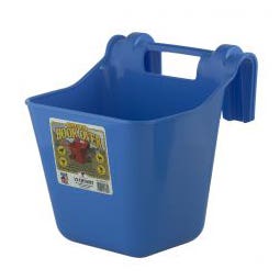 Little Giant Hook-Over Feeder, 12 qt, Berry Blue