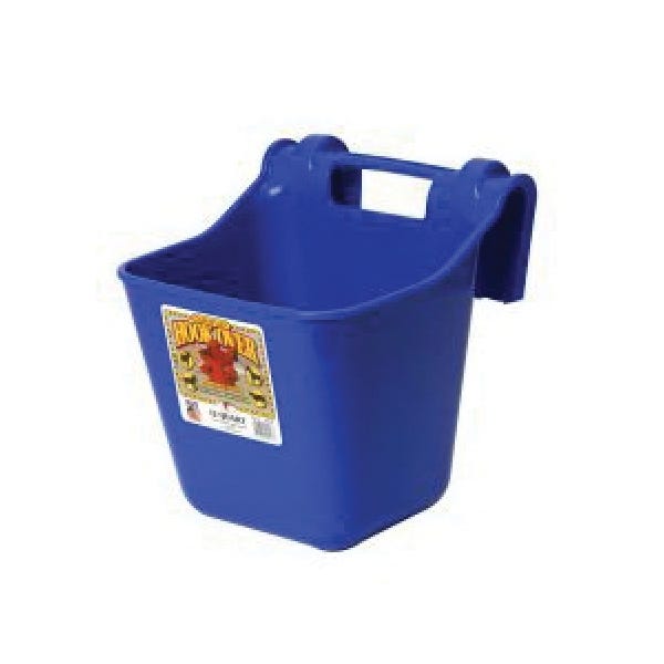 Little Giant HF12BLUE Hook Over Feeder, 12 qt Volume, Plastic, Blue