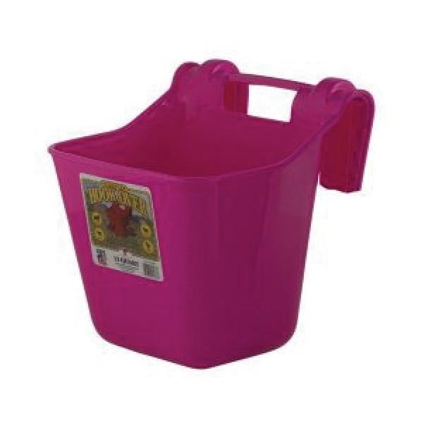Little Giant HF12HOTPINK Hook Over Feeder, 12 qt Volume, Plastic, Hot Pink