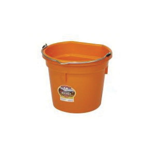 Little Giant P20FBORANGE6 Bucket, 20 qt Volume, Polyethylene, Orange