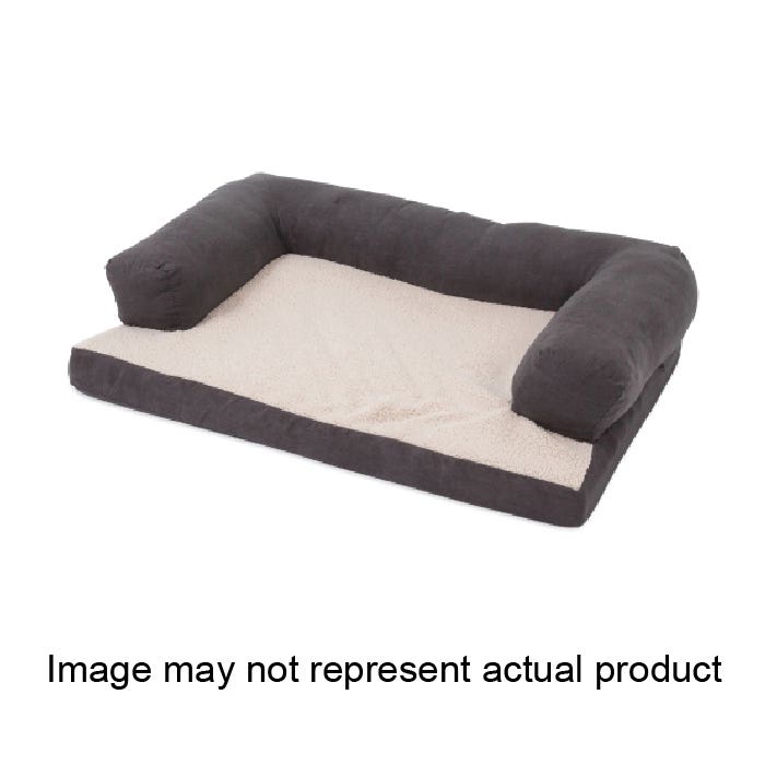 Aspenpet Bolstered Orthopedic Pet Bed, Foam Fill, Assorted, X-Large