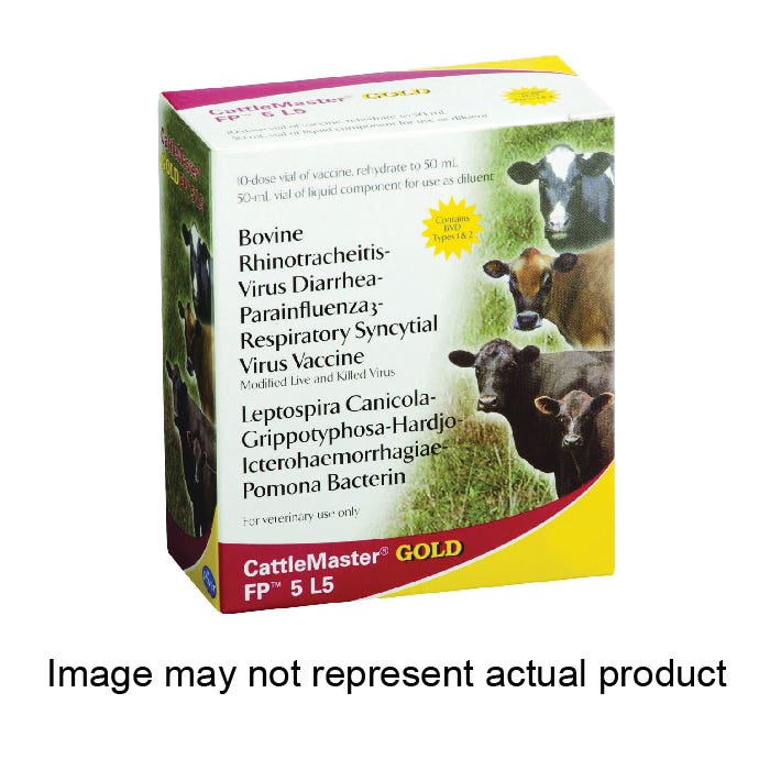 Cattlemaster GOLD FP 5 L5, Cattle Vaccine ,10ds