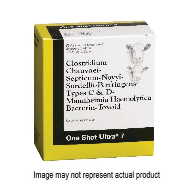 One Shot Ultra 7, Cattle Vaccine, 10 ds