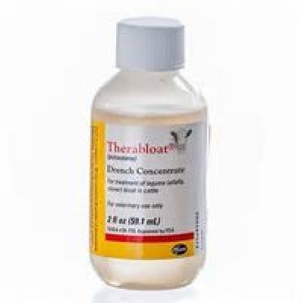 ZOETIS TheraBloat Drench Concentrate Legume Bloat Cattle, 2 oz Bottle