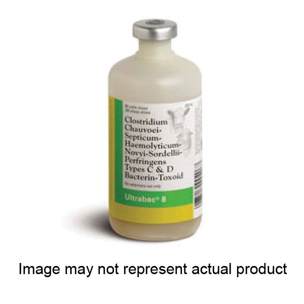 ULTRABAC 8, 50 dose Veterinary Vaccine, 250 ml