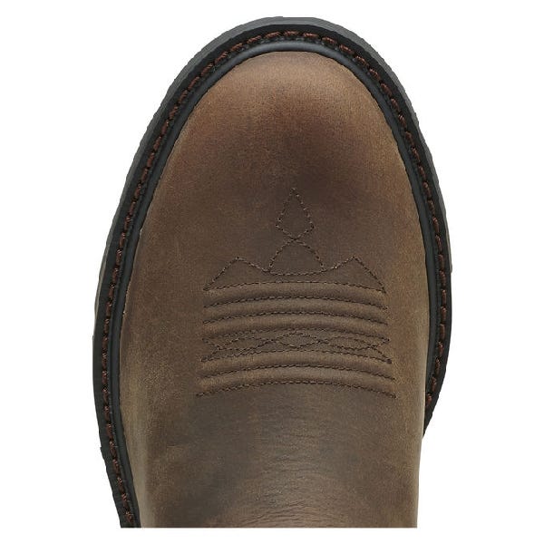 Ariat Boots, 10, EE W, Brown, Leather