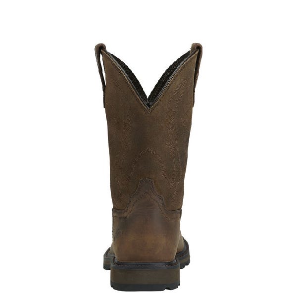Ariat Boots, 10, EE W, Brown, Leather