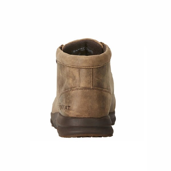 Ariat Boots, 12, D W, Brown Bomber, Leather, Lace-Up