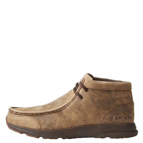 Ariat Boots, 9, D W, Brown Bomber, Leather, Lace-Up