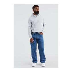 Levi's 550 Series 005504891-31X32 Jeans, 31 in Waist, 32 in L Inseam, Medium Stonewash, Relaxed Fit, Non-Stretchable