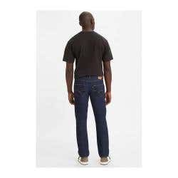 Levi's 501 Series 005010115-36X34 Jeans, 36 in Waist, 34 in L Inseam, Rinse Dark Wash, Original, Straight Fit, Regular