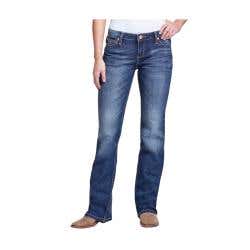 Wrangler Retro Series MAE Jeans, 7, 30 to 30-1/2 in Waist, 32 in L Inseam, MS Wash, Bootcut, Regular Fit