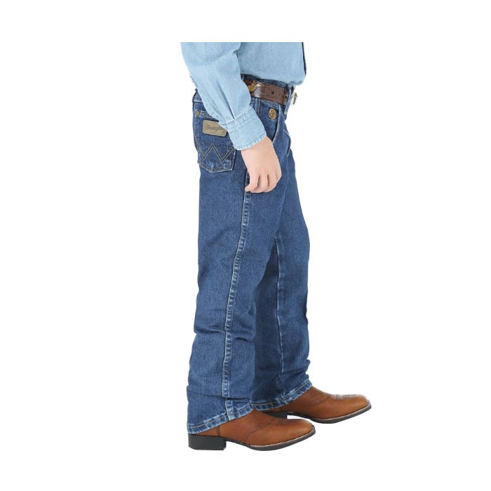 Wrangler George Strait Cowboy Cut Series 13JGSHD-1TR Kid's Jeans, 1T, Regular Length Type