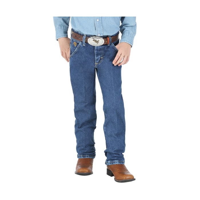 Wrangler George Strait Cowboy Cut Series 13JGSHD-1TR Kid's Jeans, 1T, Regular Length Type