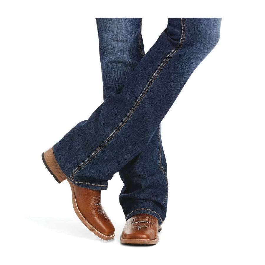 Ariat REAL Rosa Series Jeans, L, 31 in, 33 in L, Lita, Bootcut, Slim, Regular, Stretchable