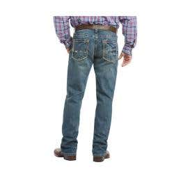 Ariat Boundary M4 Series Jeans, 36 in, 32 in L, Gulch, Bootcut, Relaxed, Non-Stretchable