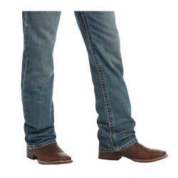 Ariat Boundary M4 Series Jeans, 34 in, 34 in L, Gulch, Bootcut, Relaxed, Non-Stretchable