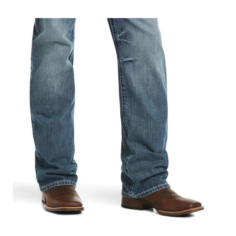 Ariat Coltrane M4 Series Jeans, 36 in, 32 in L, Durango, Bootcut, Relaxed, Non-Stretchable
