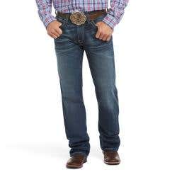 Ariat Adkins M4 Series Jeans, 34 in, 38 in L, Turnout, Bootcut, Relaxed, Stretchable