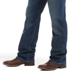 Ariat Adkins M4 Series Jeans, 30 in, 34 in L, Turnout, Bootcut, Relaxed, Stretchable