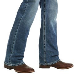 Ariat M5 Stillwell Series Jeans, 30 in, 34 in L, Fargo, Bootcut, Slim, Straight, Stretchable