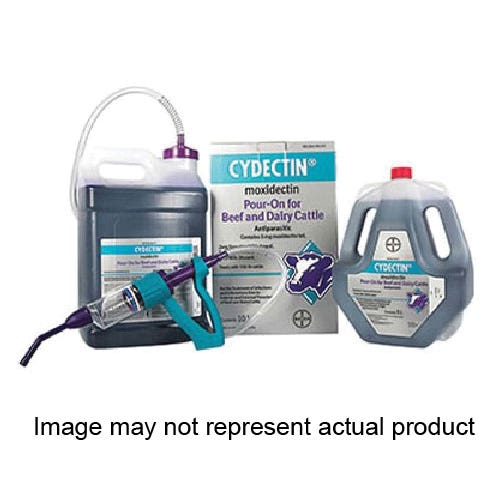 Cydectin 81127026 Dewormer, Pet Treated: Beef, Dairy Cattle, 5 L