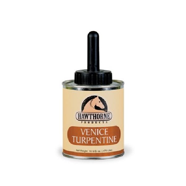 Hawthorne 010576000281 Venice Turpentine with Brush, Cream, Semi Solid, 16 oz Bottle