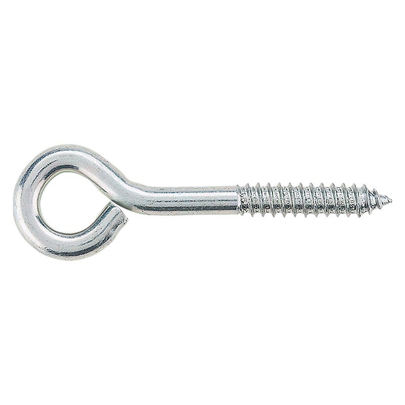 National Hardware N220-681 Lag Screw Eye, 5/16 in, 0.31 in Dia Wire, 1.62 in L Thread, 4 in OAL, 175 lb Working Load