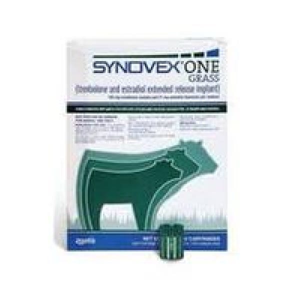 Zoetis Synovex One, Grass (10-10ds. Clips)