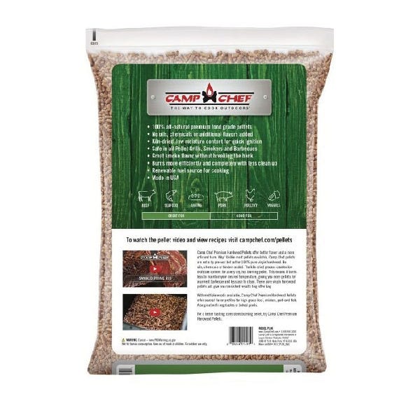 Camp Chef Hardwood Pellets Oak Flavor 20 lb Bag