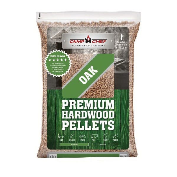 Camp Chef Hardwood Pellets Oak Flavor 20 lb Bag