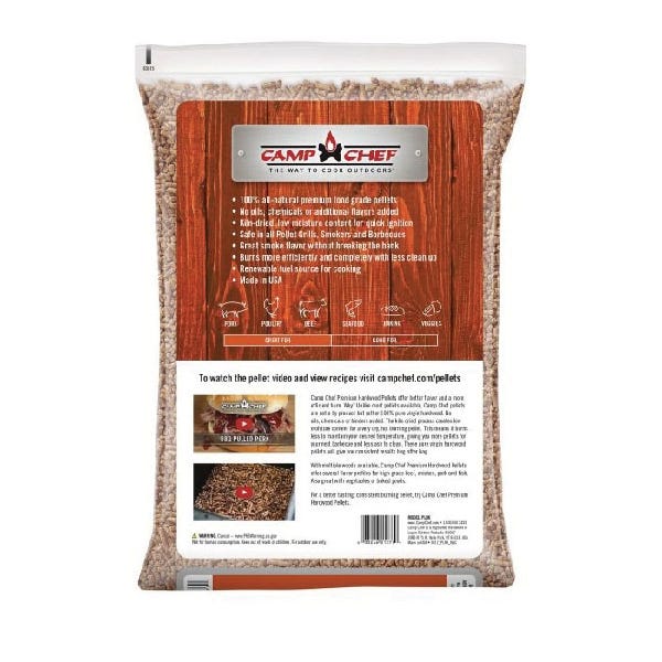 Camp Chef Hardwood Pellets Hickory Flavor 20 lb Bag