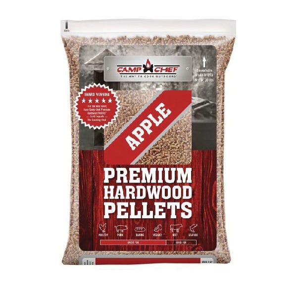 Camp Chef Hardwood Pellets Apple Flavor 20 lb Bag