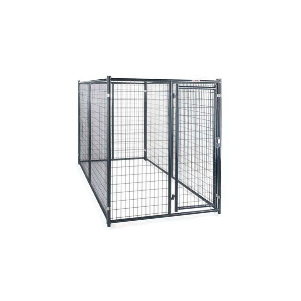 Tarter DKFMDB5 Kennel Front with Door Blue E?Coated Steel