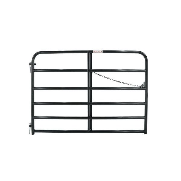 Tarter Tube Gate 6 ft × 50 in Black Steel