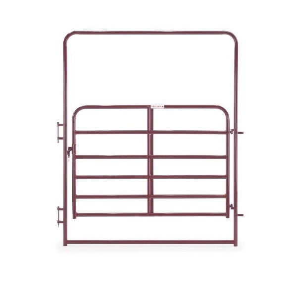 Tarter EWR6 Arch Gate 6 ft × 8 ft Red Steel - 812662