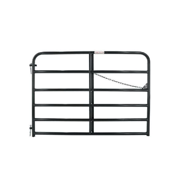 Tarter Tube Gate 10 ft × 50 in Black Steel
