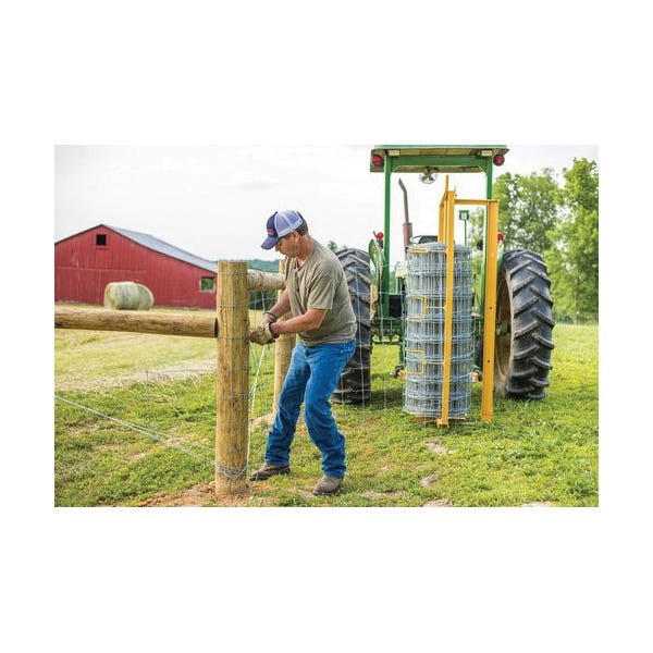 Tarter WFS Wire Fence Stretcher Unroller Yellow Powder?Coated