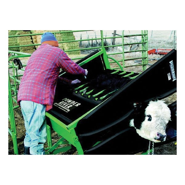 Powder River Classic Deluxe Calf Table
