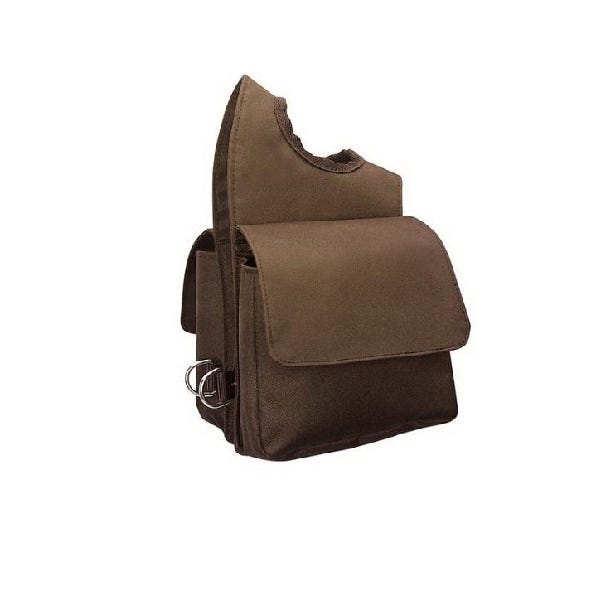 Weaver Leather Pommel Bag, Nylon, Brown