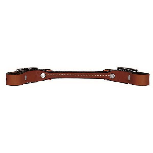 Weaver Leather Curb Strap, 1-Ply, Leather, Black