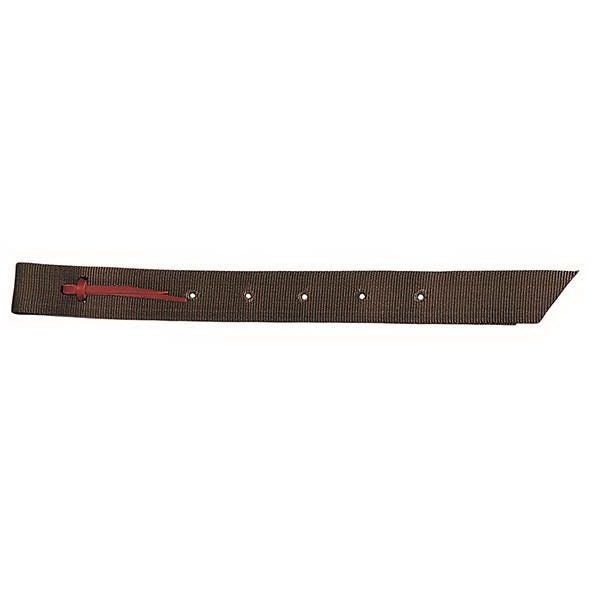 Weaver Leather Off Billet, Nylon, Black/Burgundy