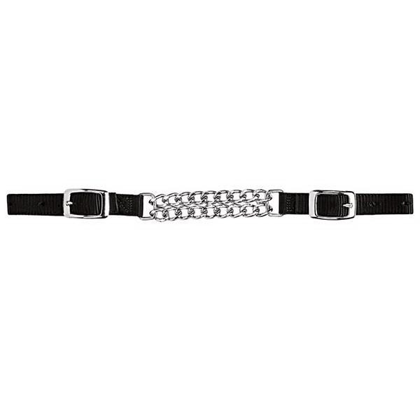 Weaver Leather Curb Strap, Nylon, Black