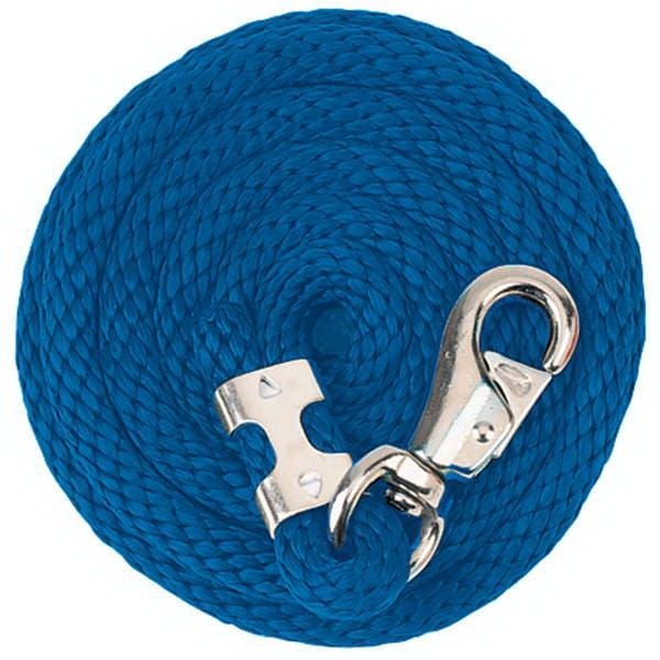 Weaver Leather Lead Rope, 5/8 in Dia, 10 ft L, Polypropylene, Blue