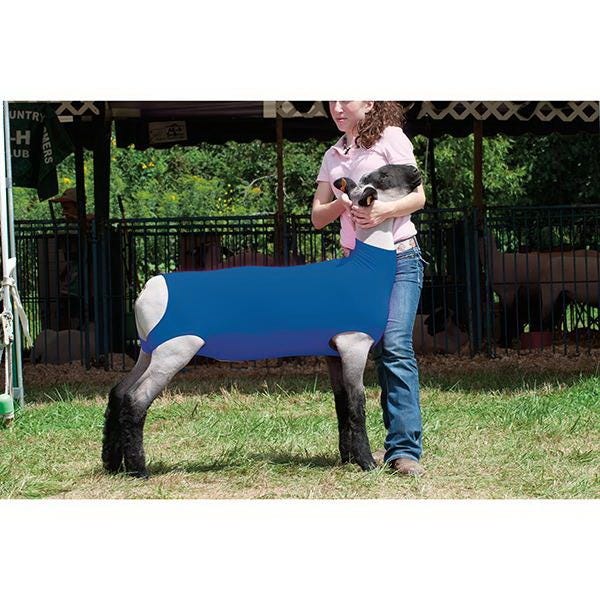 Weaver Leather Lamb Tube, L, Cotton/Spandex, Blue