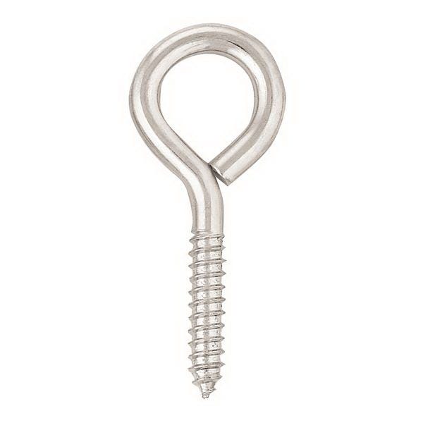 Weaver Leather Screw Eye, Steel, Zinc, 1/PK