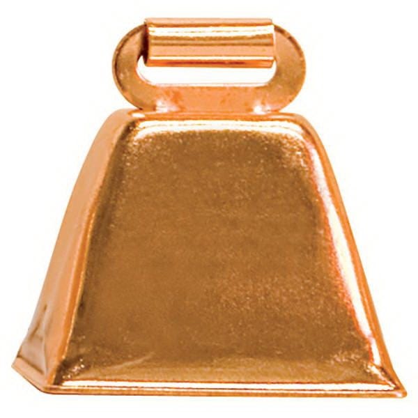 Weaver Leather Cow Bell, 1-1/2 in Bell, Steel, Copper