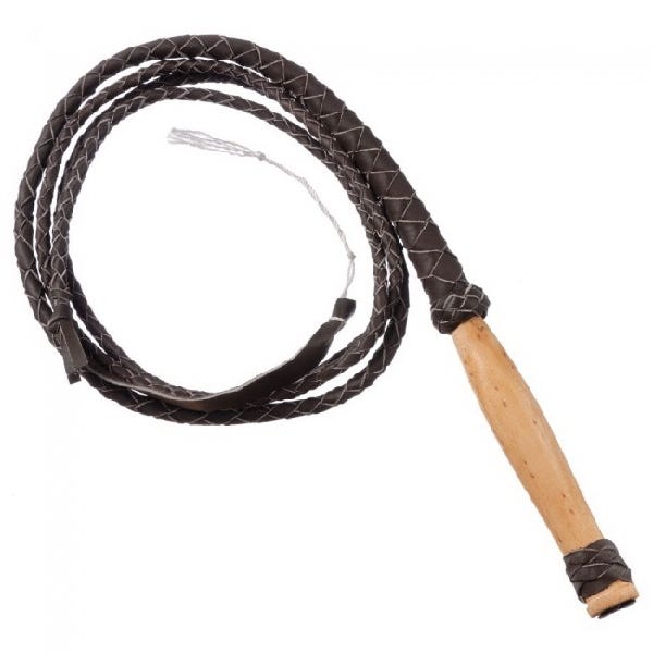 Tough 1 Bull Whip, Leather